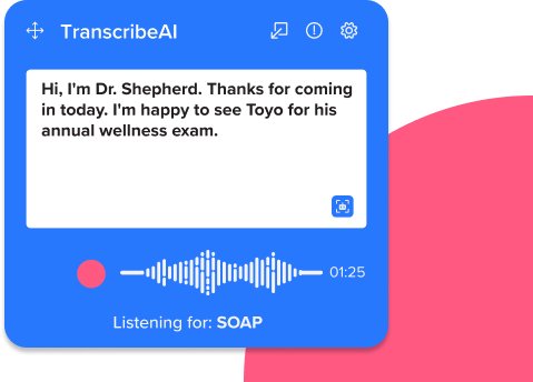 TranscribeAI screenshot