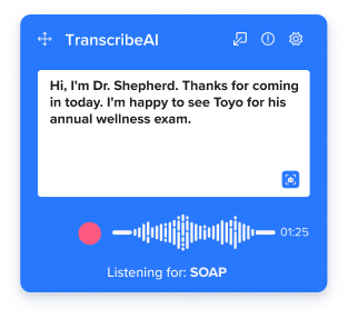 Doctor-controlled AI